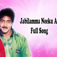 Jabilamma Neeku Antha Kopama Lyrics, Pelli Movie (1997) Songs Lyrics